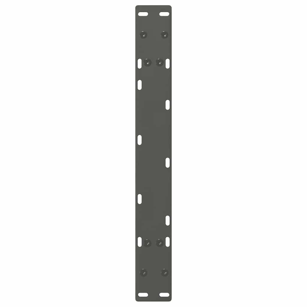 Noge za klub stolić A-oblika 2 kom antracit 70 x (30-31) cm čelik