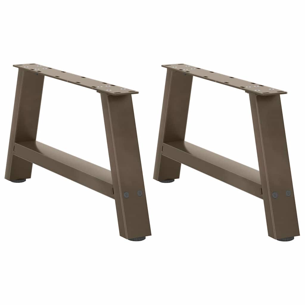 Noge za klub stolić A-oblika 2 kom 70 x (30-31) cm čelik