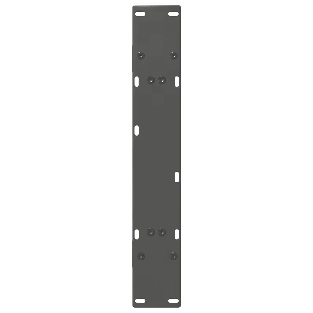 Noge za blagovaonski stol A-oblika 2 kom antracit 70 x (72-73) cm čelik
