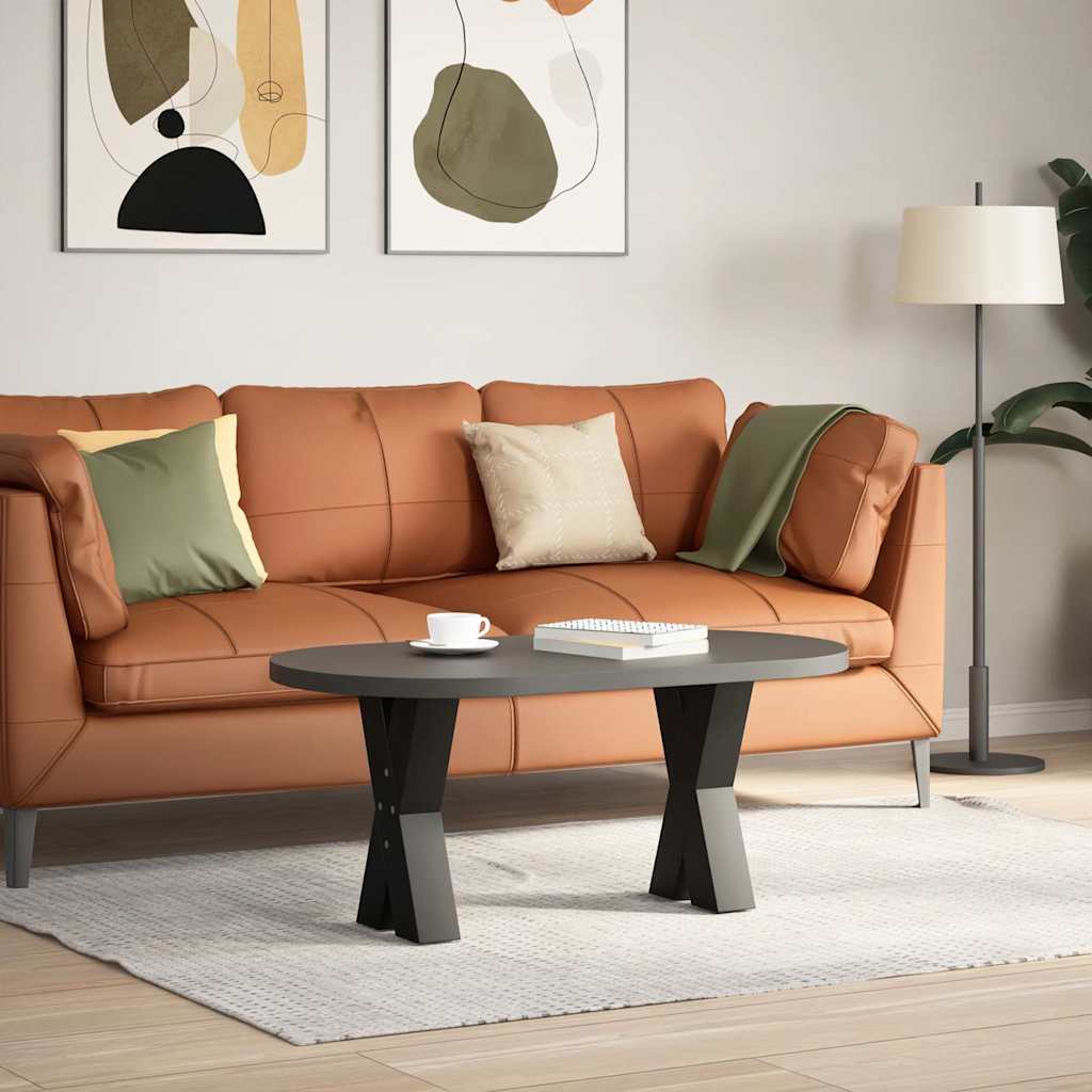Noge za klub stolić u obliku slova X, 2 kom, crne, 28 x (42-43) cm, čelik