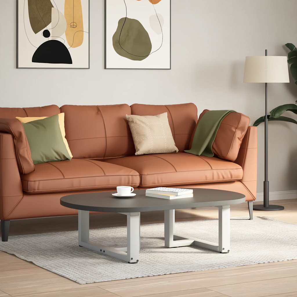 Noge za klub stolić T-oblika 2 kom Bijele 60x25x(30-31) cm Čelik
