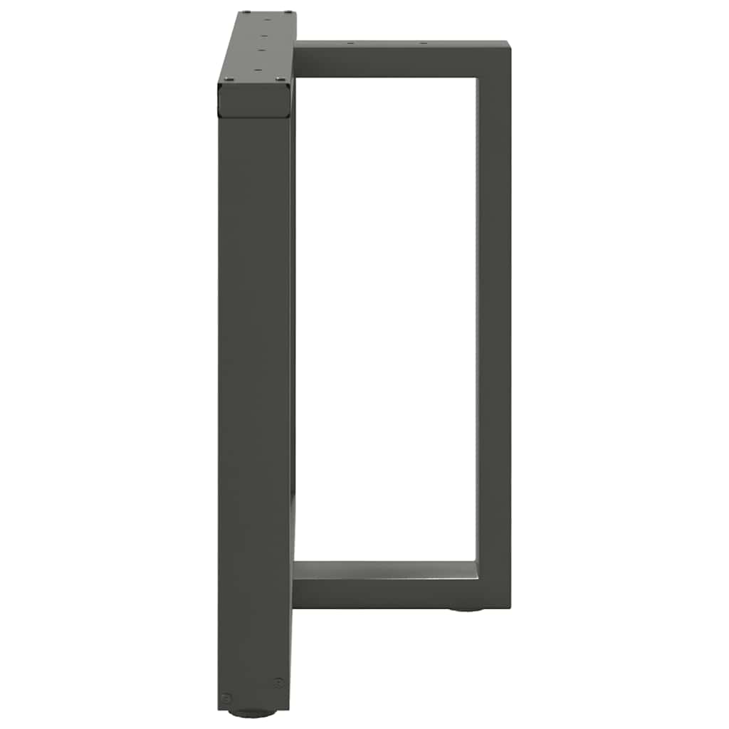 Noge za blagovaonski stol T-oblika 2 kom antracit 80x35x(72-73) cm čelik