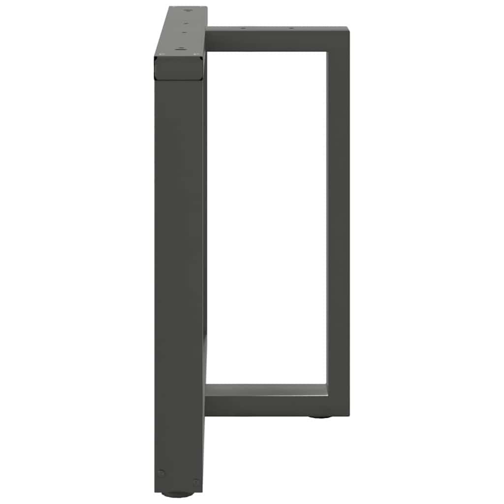 Noge za blagovaonski stol T-oblika 2 kom antracit 90x35x(72-73) cm čelik