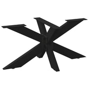 Noga stolića za kavu u obliku pauka crna 98x58x(42-43) cm čelik