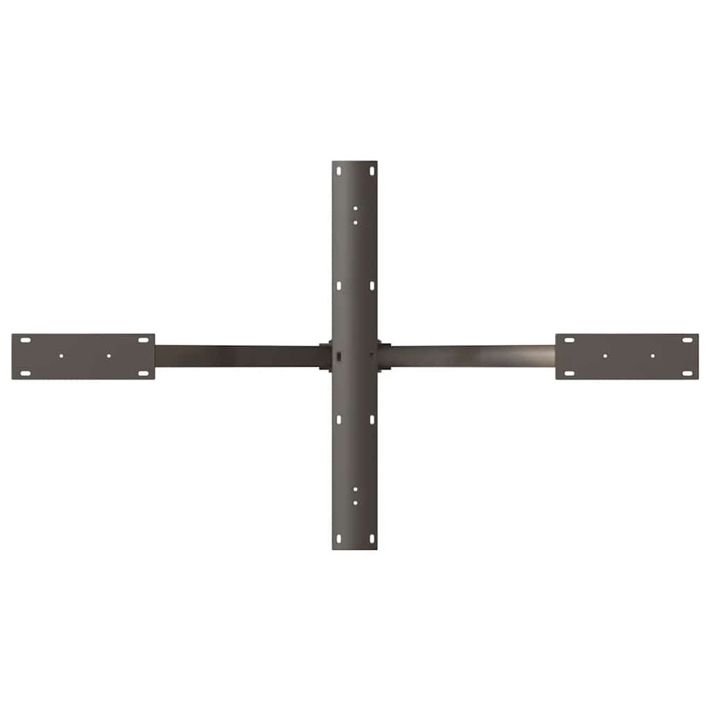 Noga blagovaonskog stola u obliku pauka crna 120x68x(72-73) cm čelik