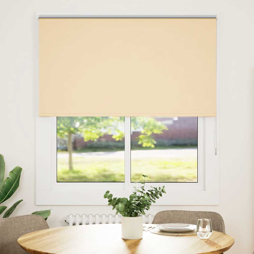 Rolo zavjesa Blackout Bež 135x130 cm Širina tkanine 131,6 cm