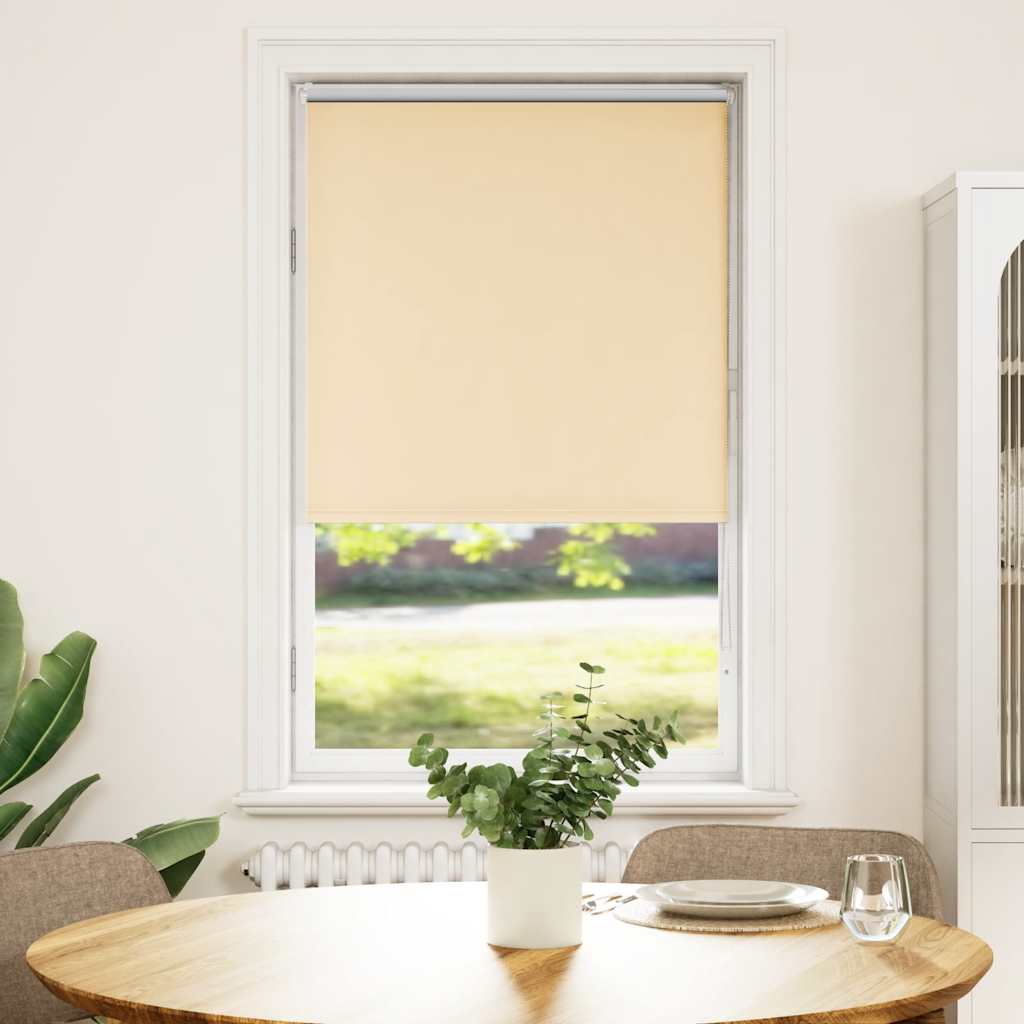 Rolo zavjesa Blackout Bež 85x150 cm Širina tkanine 80,7 cm