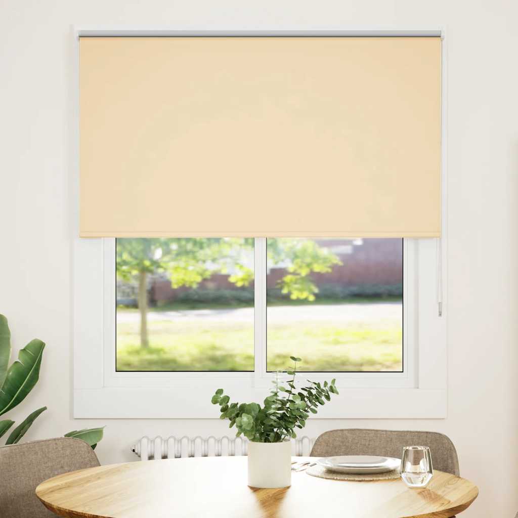 Rolo zavjesa Blackout Bež 130x150 cm Širina tkanine 126,6 cm