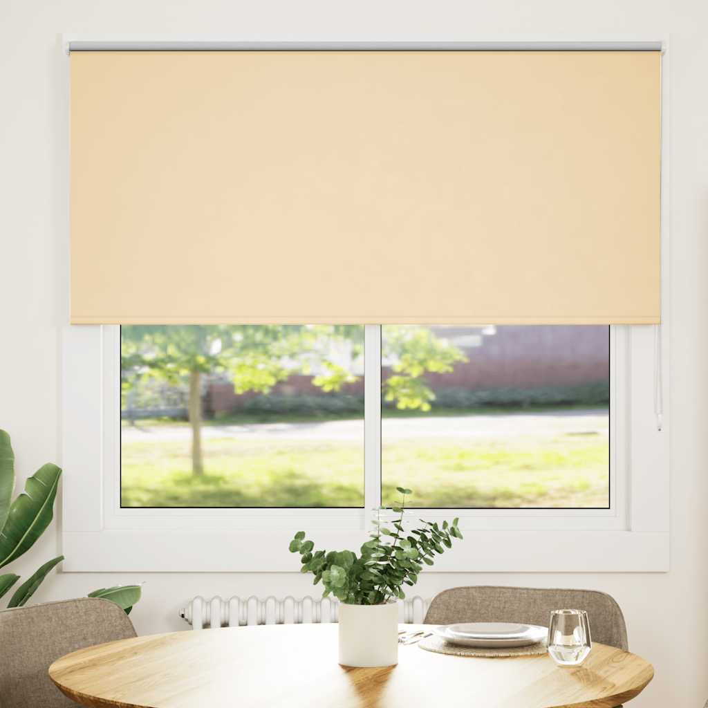 Rolo zavjesa Blackout Bež 150x150 cm Širina tkanine 146,6 cm
