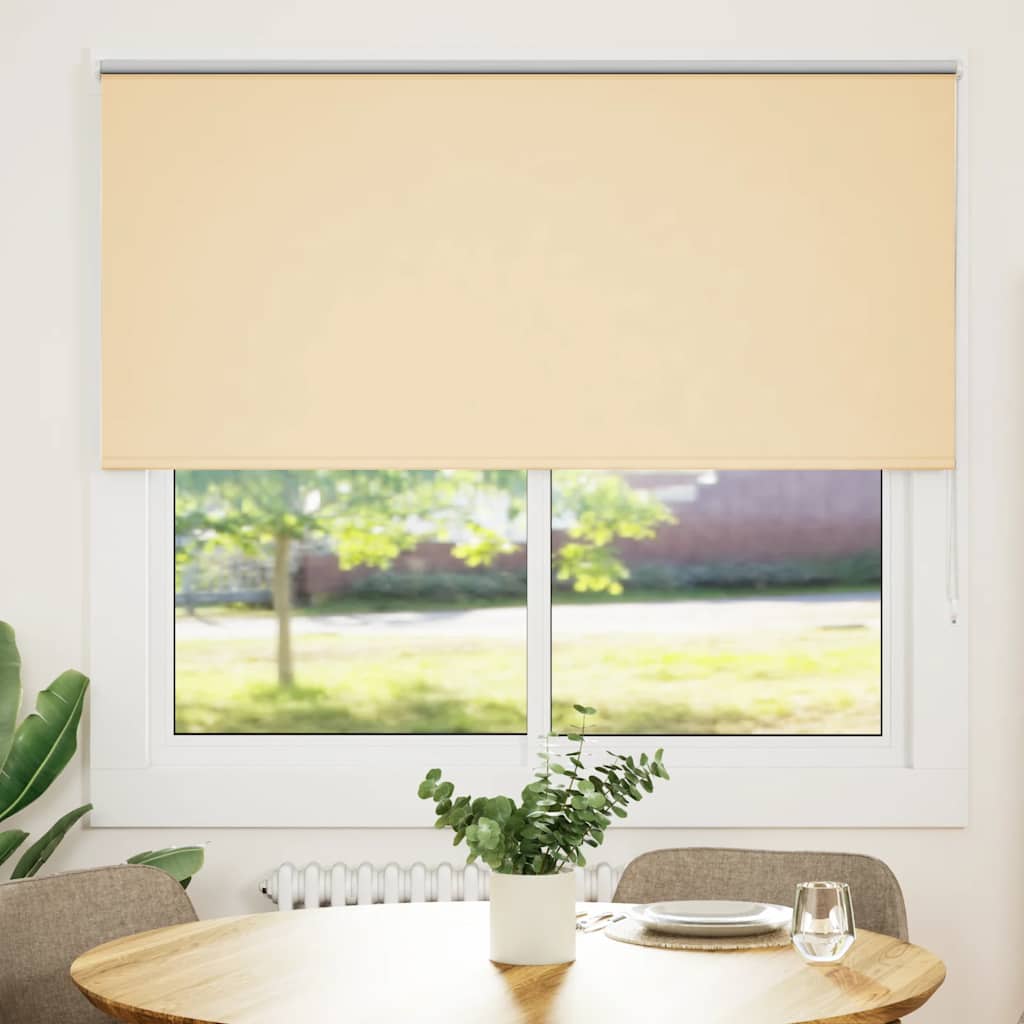 Rolo zavjesa Blackout Bež 155x150 cm Širina tkanine 151,6 cm