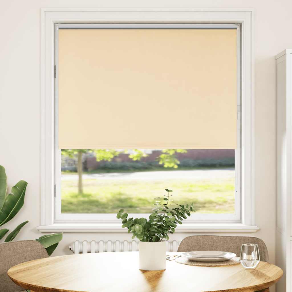 Rolo zavjesa Blackout Bež 90x175 cm Širina tkanine 85,7 cm