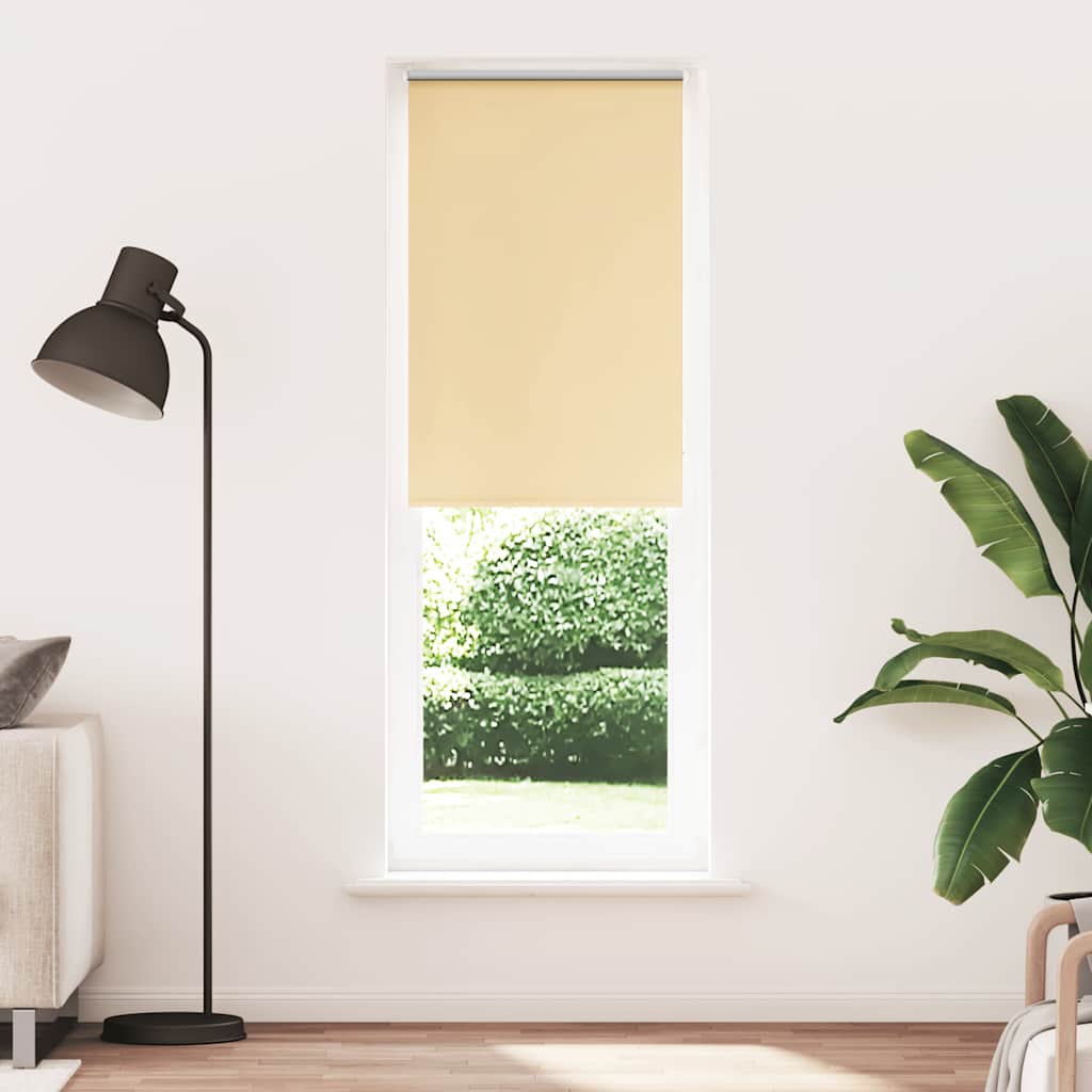 Rolo zavjesa Blackout Bež 80x230 cm Širina tkanine 75,7 cm