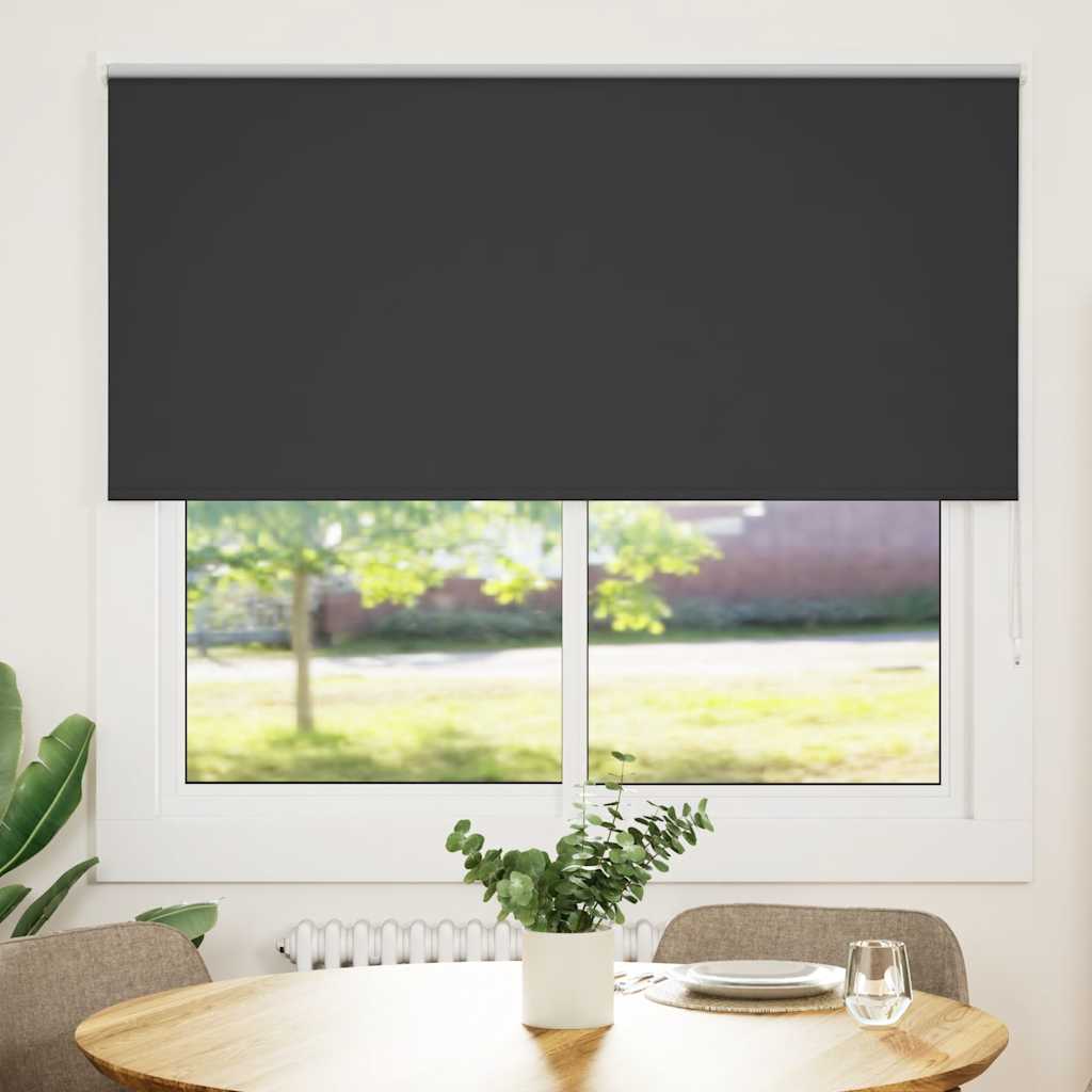 Rolo zavjesa Blackout Black 160x130 cm Širina tkanine 156,6 cm