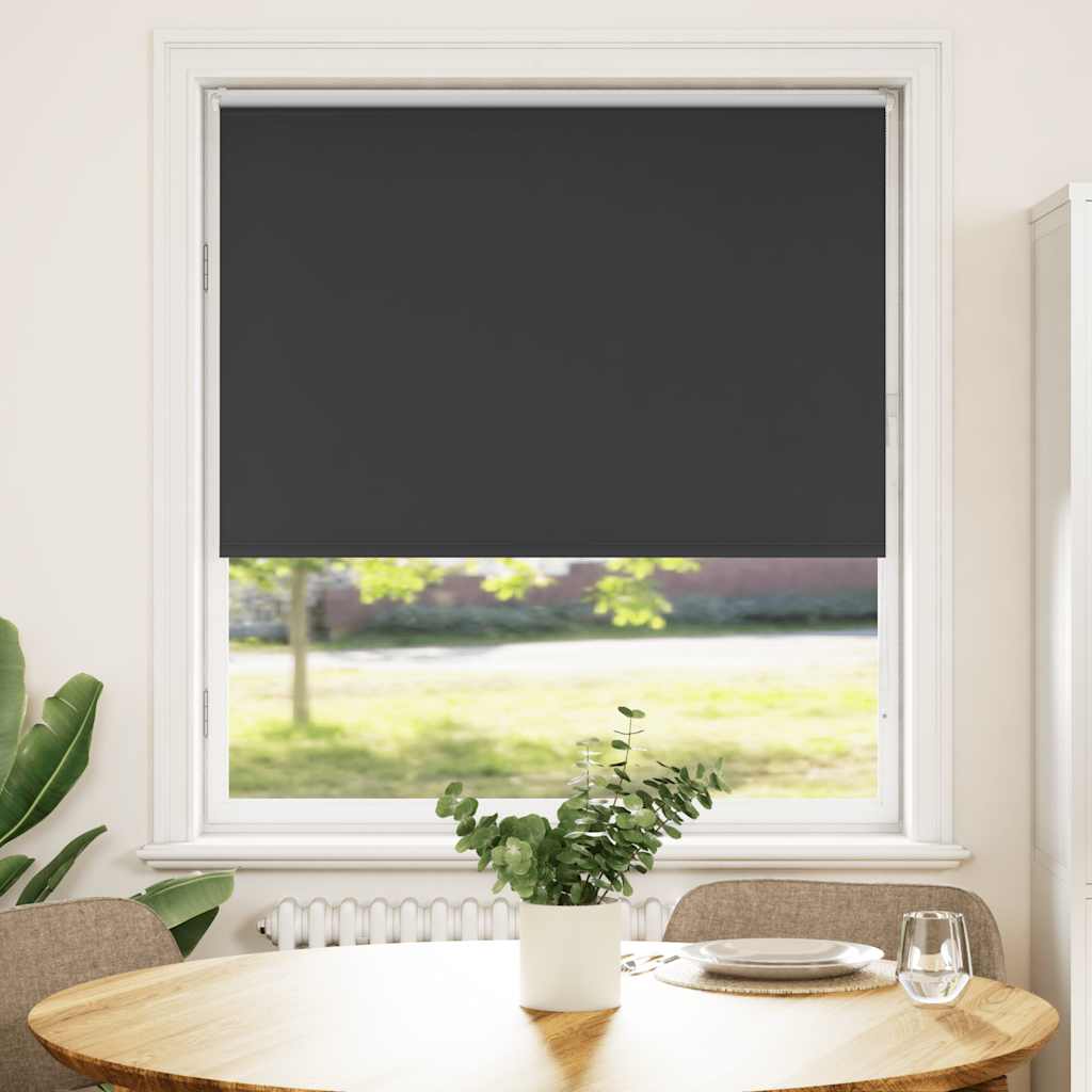 Rolo zavjesa Blackout Black 115x150 cm Širina tkanine 110,7 cm