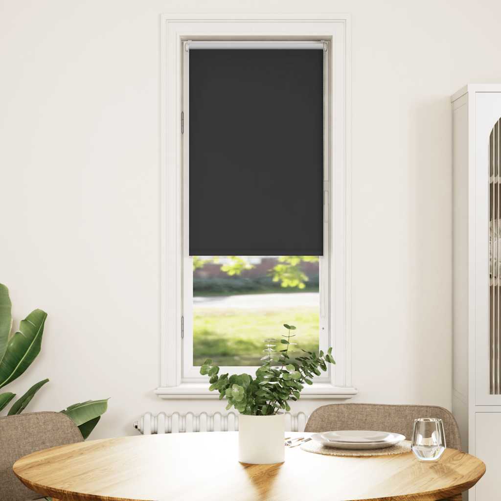 Rolo zavjesa Blackout Black 45x175 cm Širina tkanine 40,7 cm