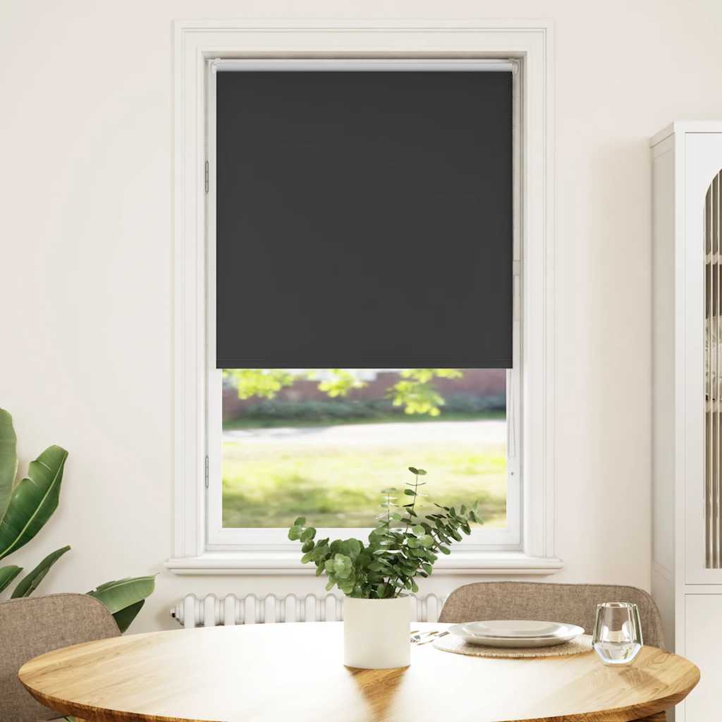 Rolo zavjesa Blackout Black 85x175 cm Širina tkanine 80,7 cm