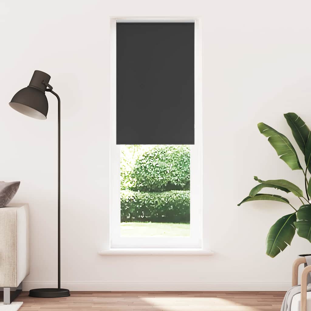Rolo zavjesa Blackout Black 85x230 cm Širina tkanine 80,7 cm