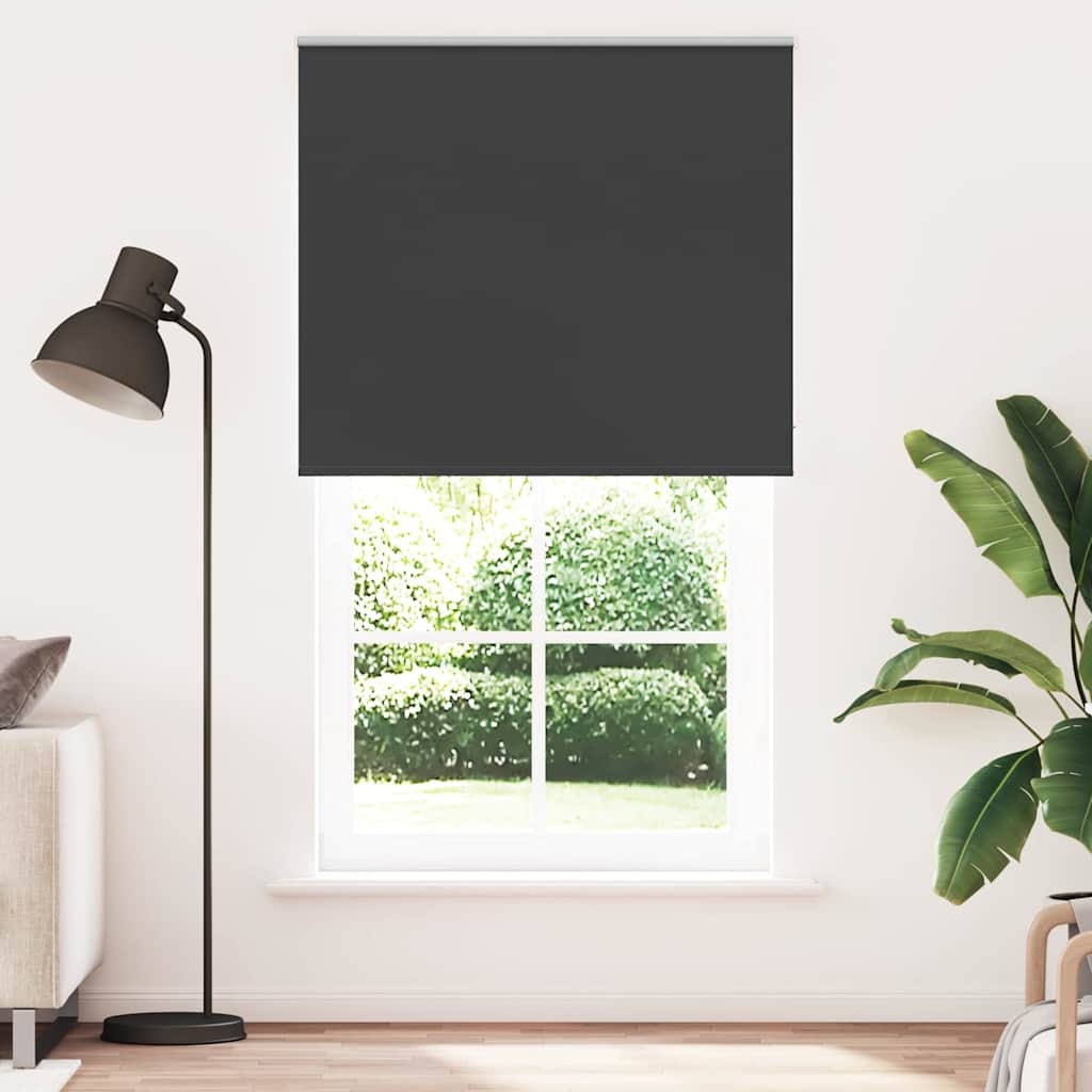Rolo zavjesa Blackout Black 120x230 cm Širina tkanine 116,6 cm
