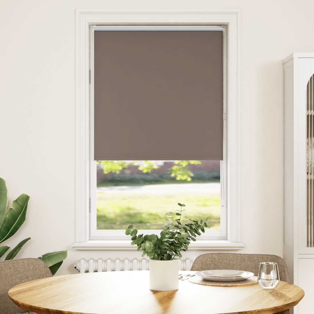 Rolo zavjesa Blackout Coffee 85x130 cm Širina tkanine 80,7 cm