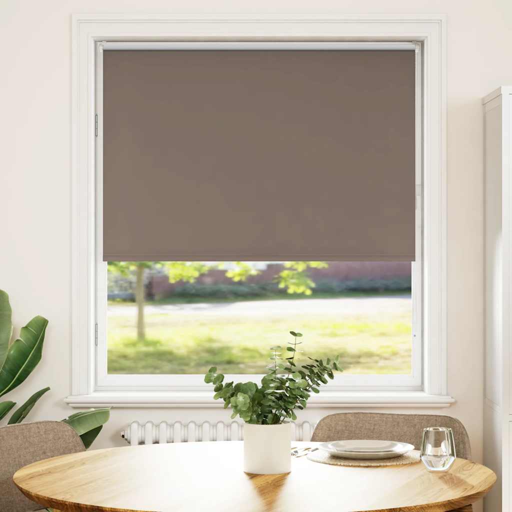 Rolo zavjesa Blackout Coffee 115x130 cm Širina tkanine 110,7 cm