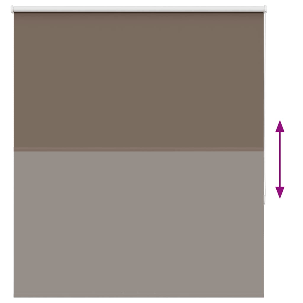 Rolo zavjesa Blackout Coffee 140x130 cm Širina tkanine 136,6 cm