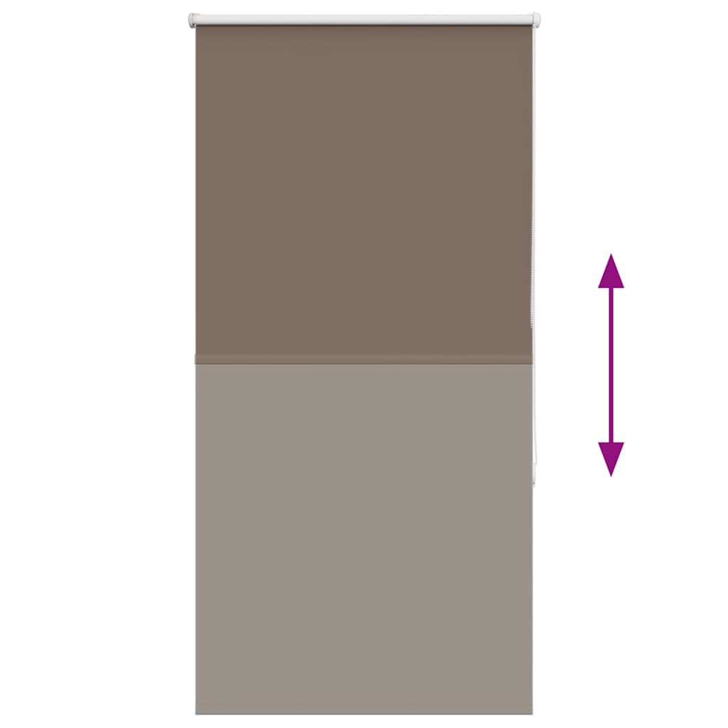 Rolo zavjesa Blackout Coffee 75x150 cm Širina tkanine 70,7 cm