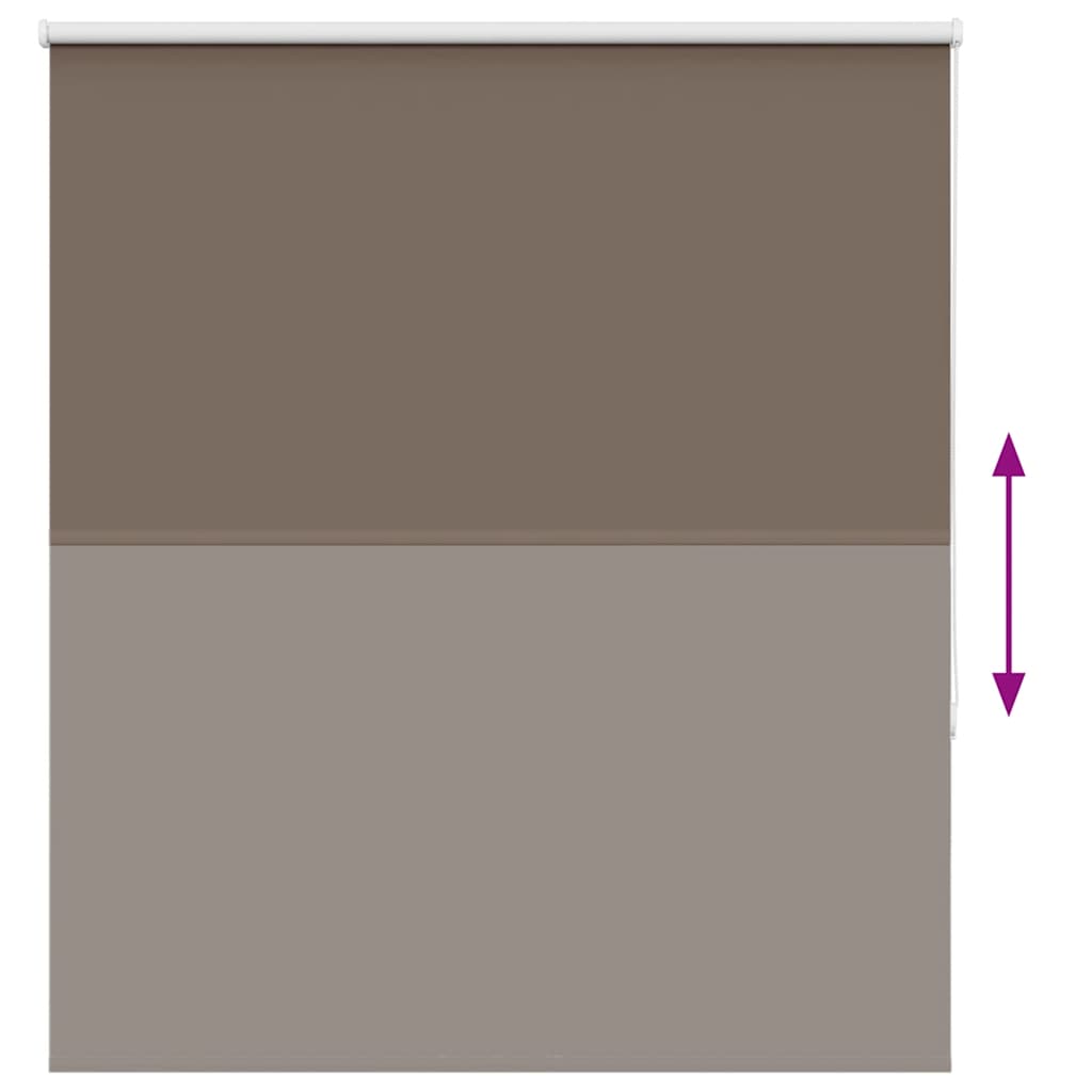 Rolo zavjesa Blackout Coffee 130x150 cm Širina tkanine 126,6 cm