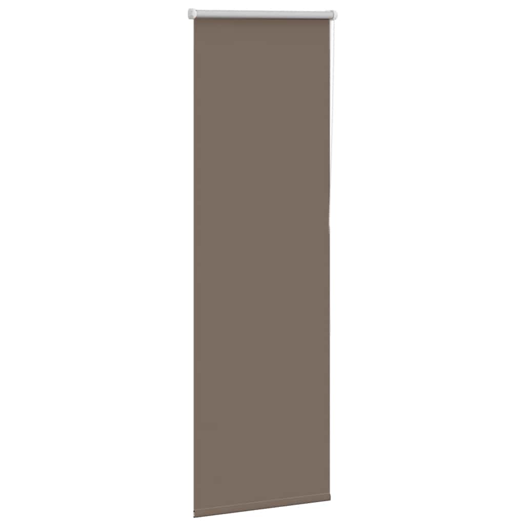 Rolo zavjesa za zamračivanje boje kave 60x175 cm Širina tkanine 55,7 cm Poliester