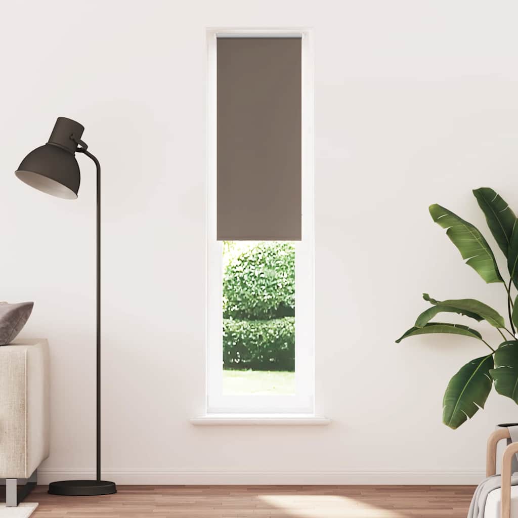 Rolo zavjesa za zamračivanje boje kave 60x210 cm Širina tkanine 55,7 cm Poliester