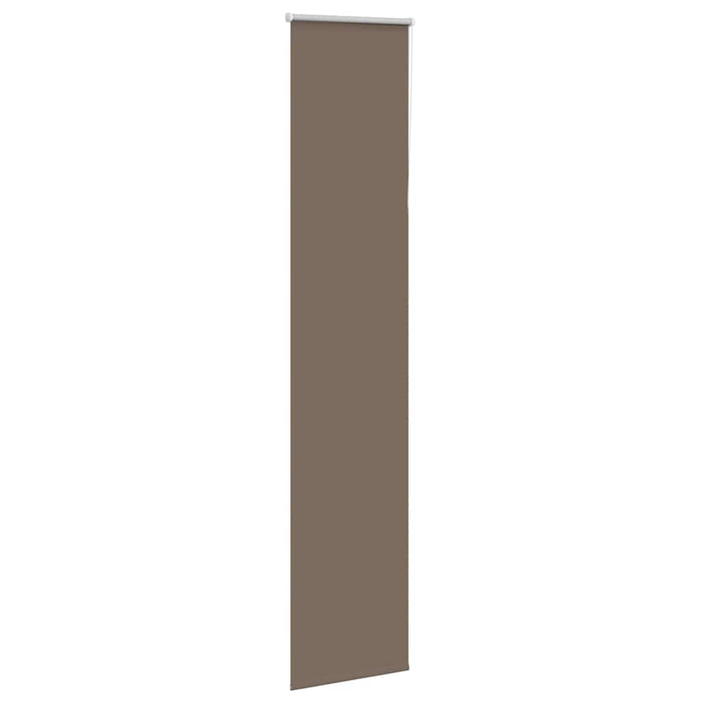 Rolo zavjesa za zamračivanje boje kave 40x230 cm Širina tkanine 35,7 cm Poliester