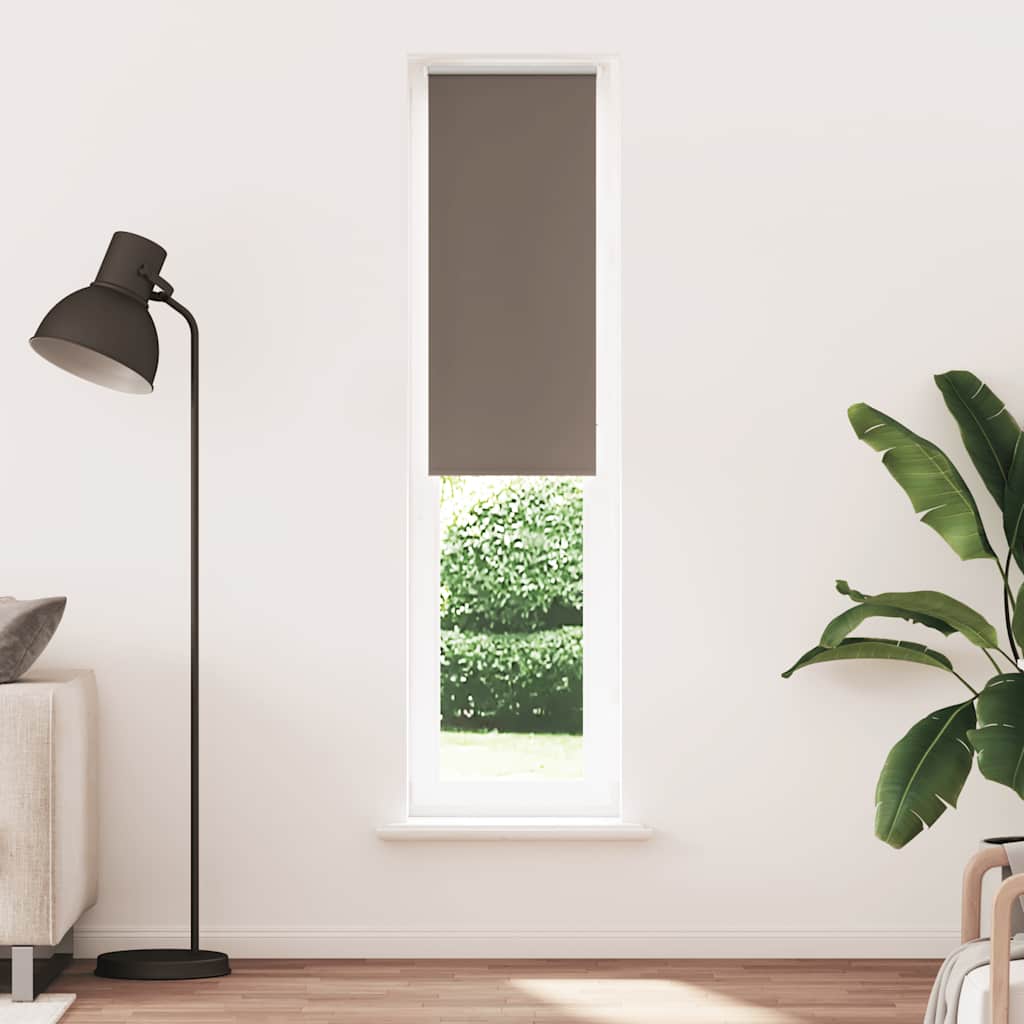 Rolo zavjesa za zamračivanje boje kave 60x230 cm Širina tkanine 55,7 cm Poliester