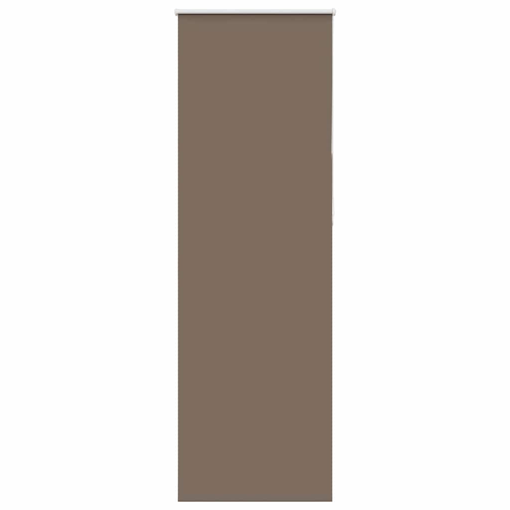 Rolo zavjesa za zamračivanje boje kave 65x230 cm Širina tkanine 60,7 cm Poliester