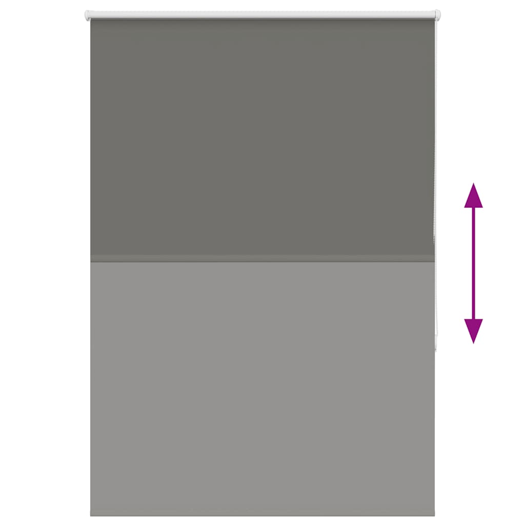 Rolo zavjesa Blackout siva 110x130 cm Širina tkanine 105,7 cm