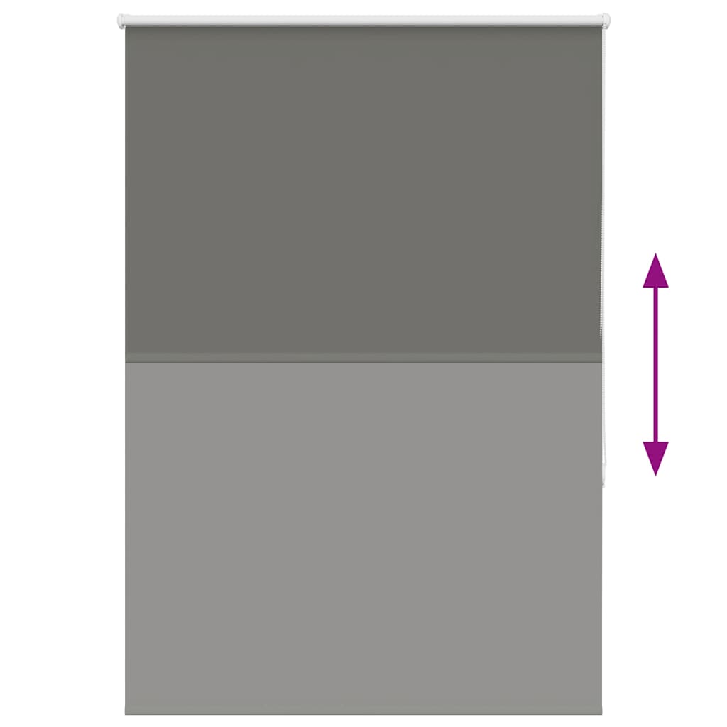 Rolo zavjesa Blackout siva 115x130 cm Širina tkanine 110,7 cm