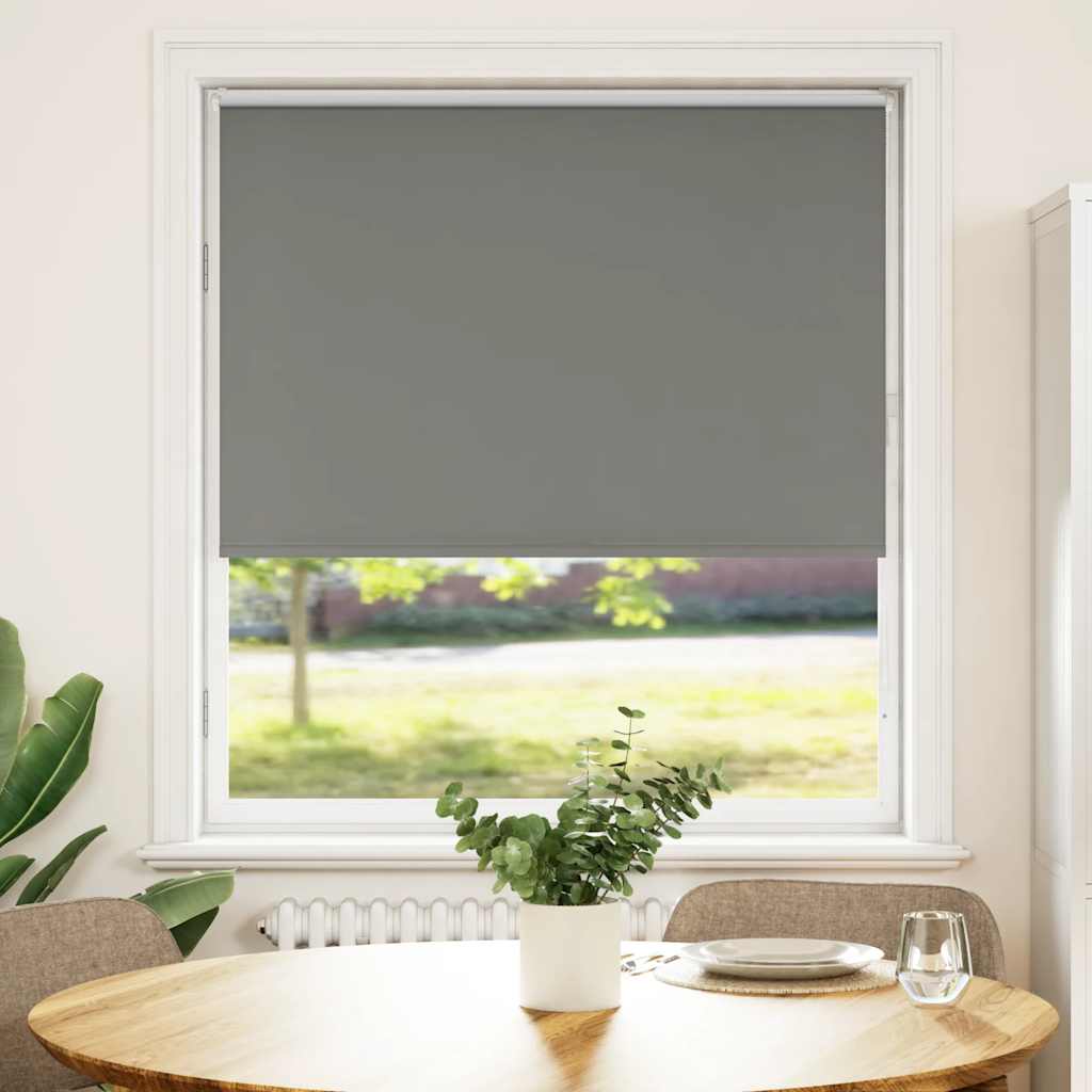 Rolo zavjesa Blackout siva 115x130 cm Širina tkanine 110,7 cm