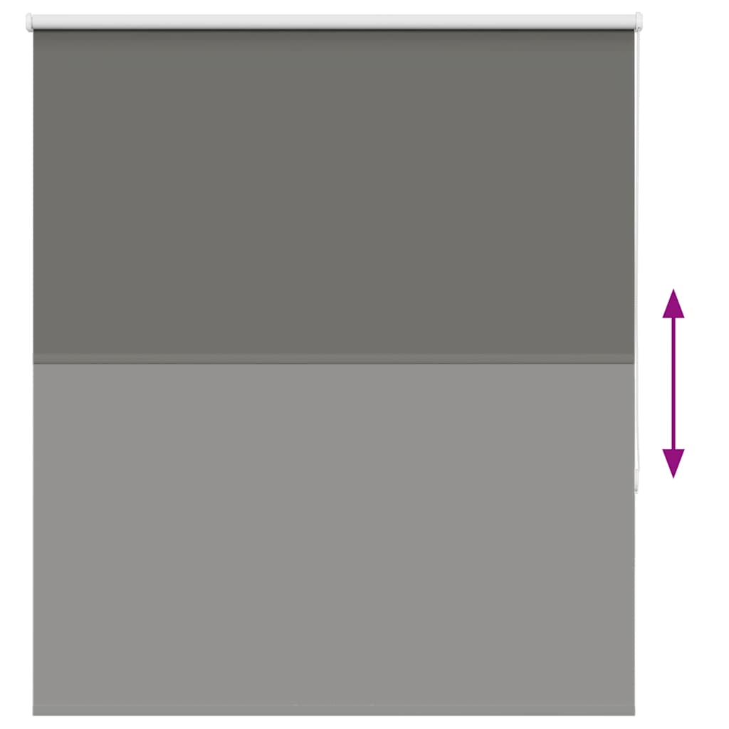 Rolo zavjesa Blackout siva 120x130 cm Širina tkanine 116,6 cm
