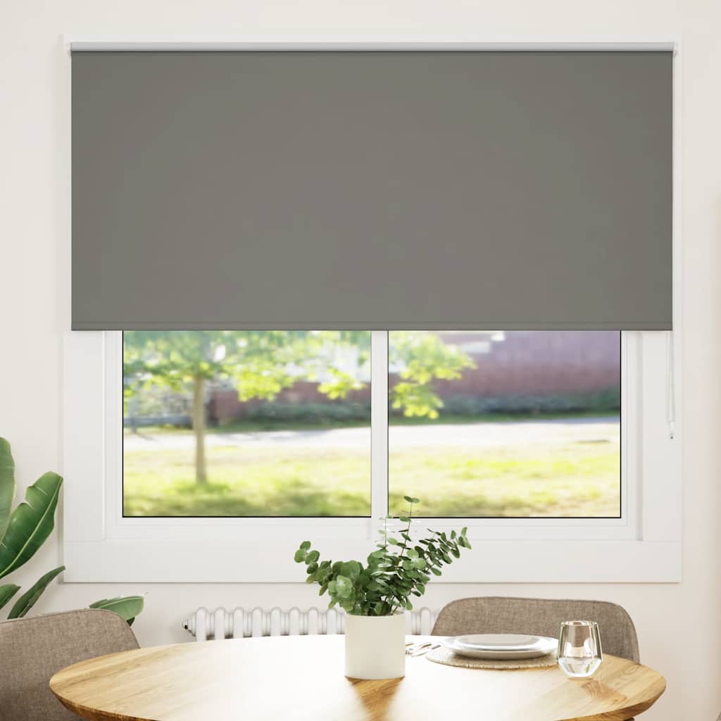Rolo zavjesa Blackout siva 145x130 cm Širina tkanine 141,6 cm