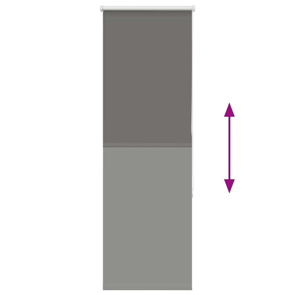Rolo zavjesa Blackout siva 40x150 cm Širina tkanine 35,7 cm
