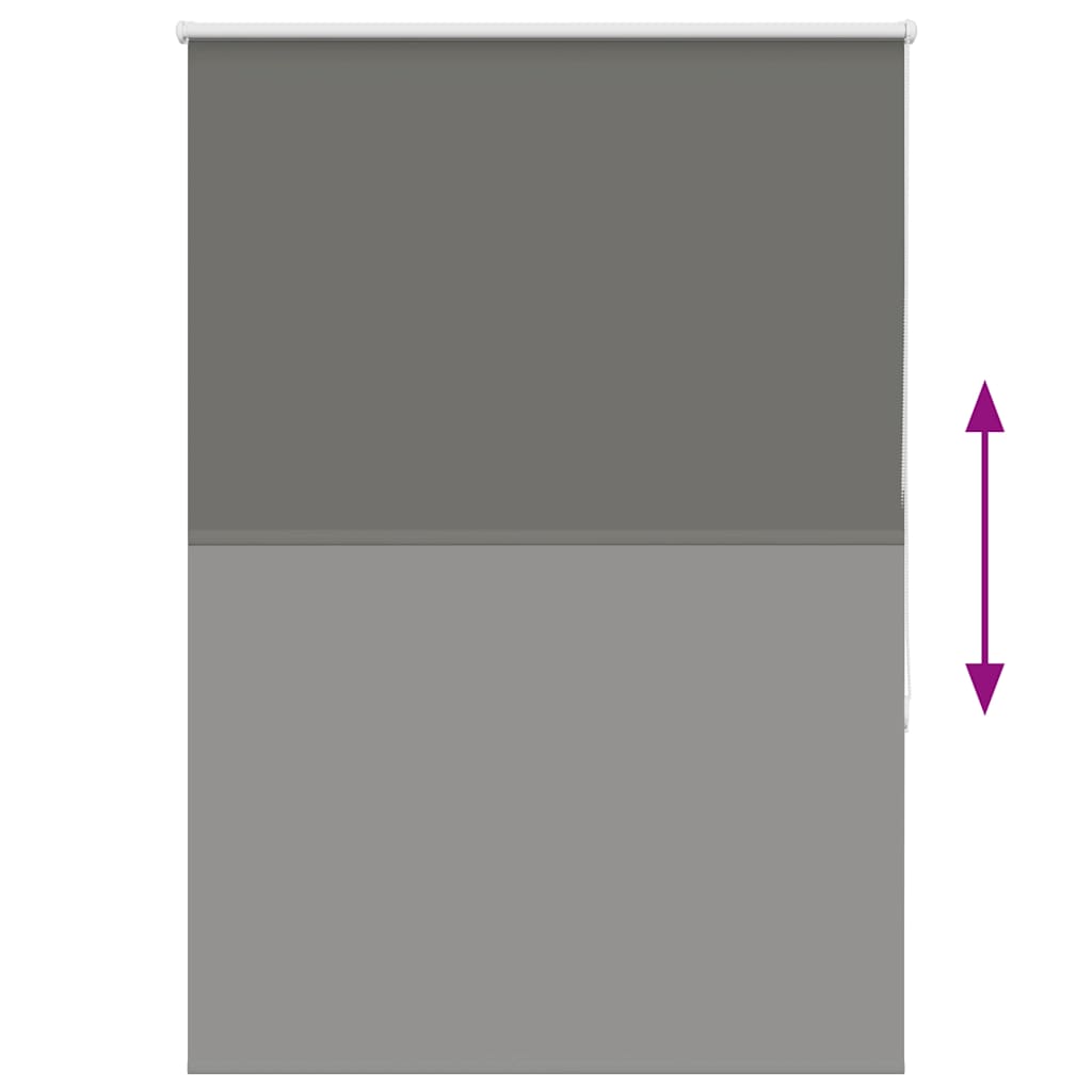 Rolo zavjesa Blackout siva 110x150 cm Širina tkanine 105,7 cm