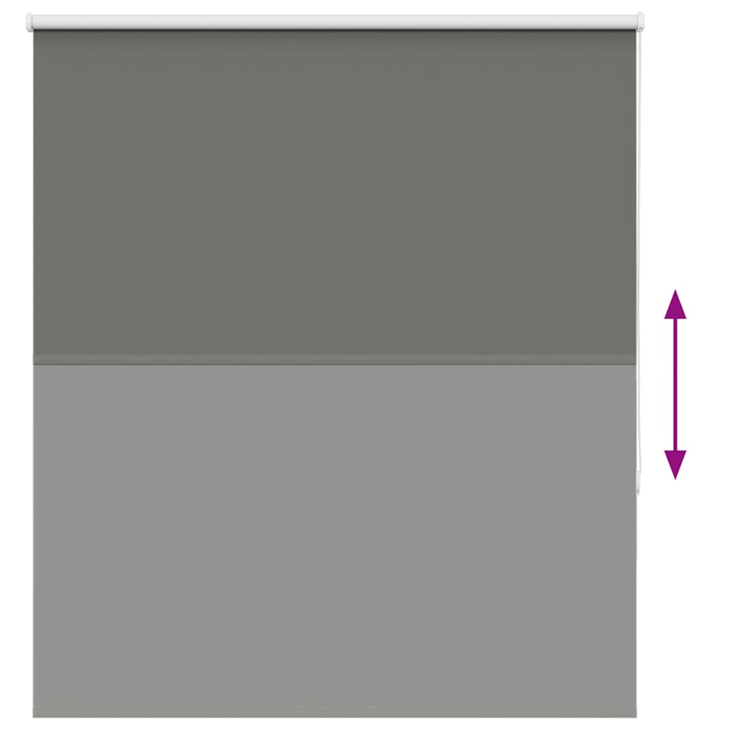 Rolo zavjesa Blackout siva 130x150 cm Širina tkanine 126,6 cm