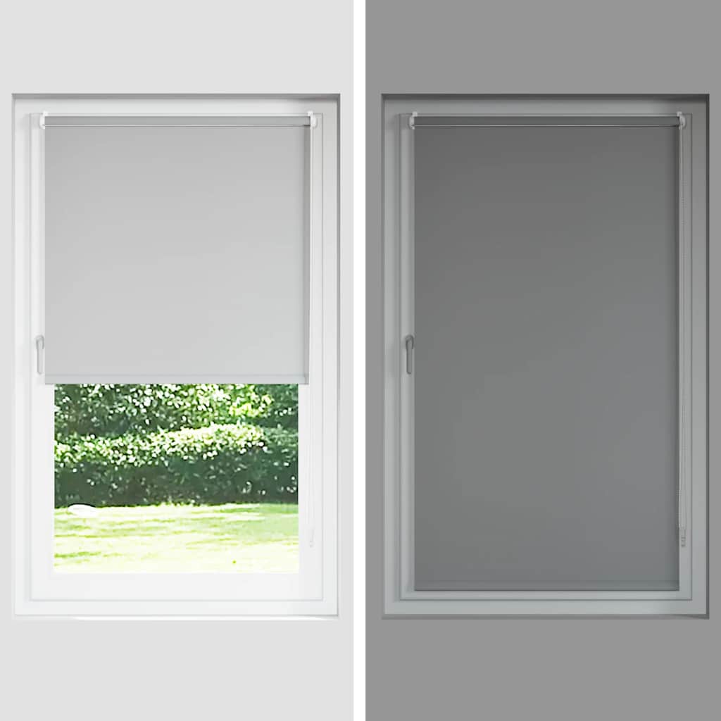 Rolo zavjesa Blackout siva 145x150 cm Širina tkanine 141,6 cm