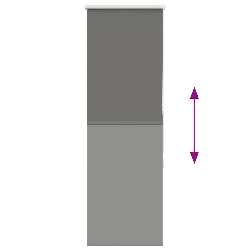 Rolo zavjesa Blackout siva 40x175 cm Širina tkanine 35,7 cm