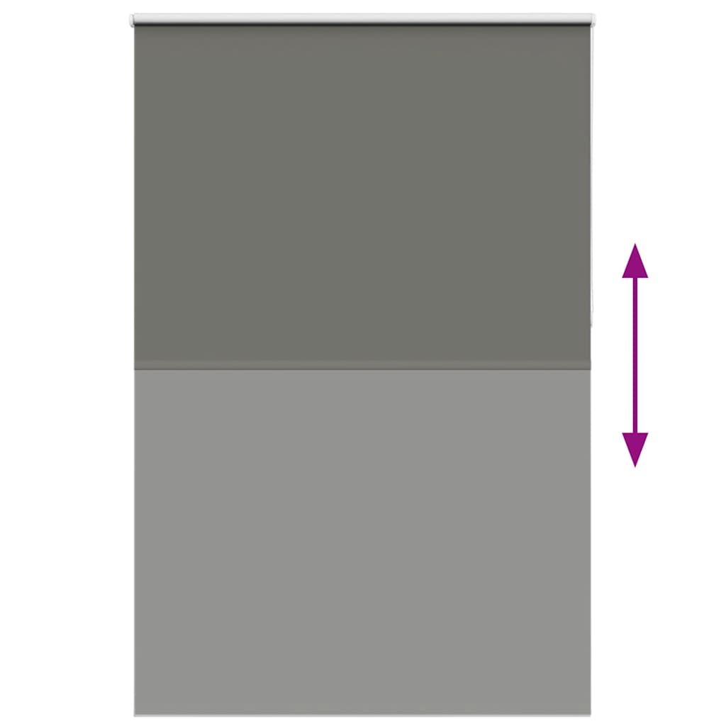 Rolo zavjesa Blackout siva 150x230 cm Širina tkanine 146,6 cm