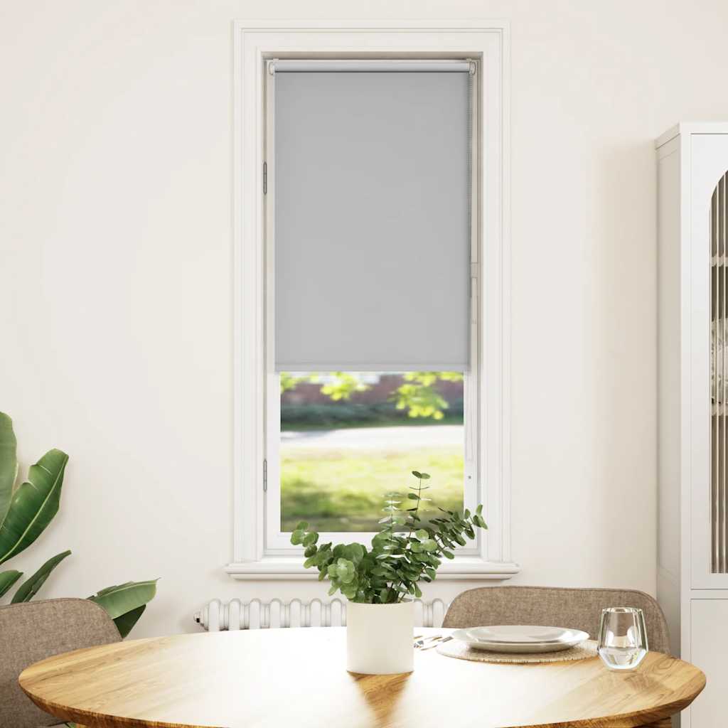 Rolo zavjesa Blackout svijetlo siva 45x130 cm Širina tkanine
