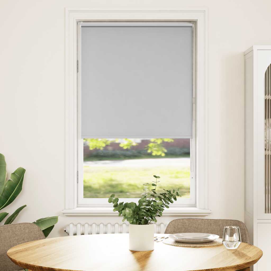 Rolo zavjesa Blackout svijetlo siva 80x175 cm Širina tkanine