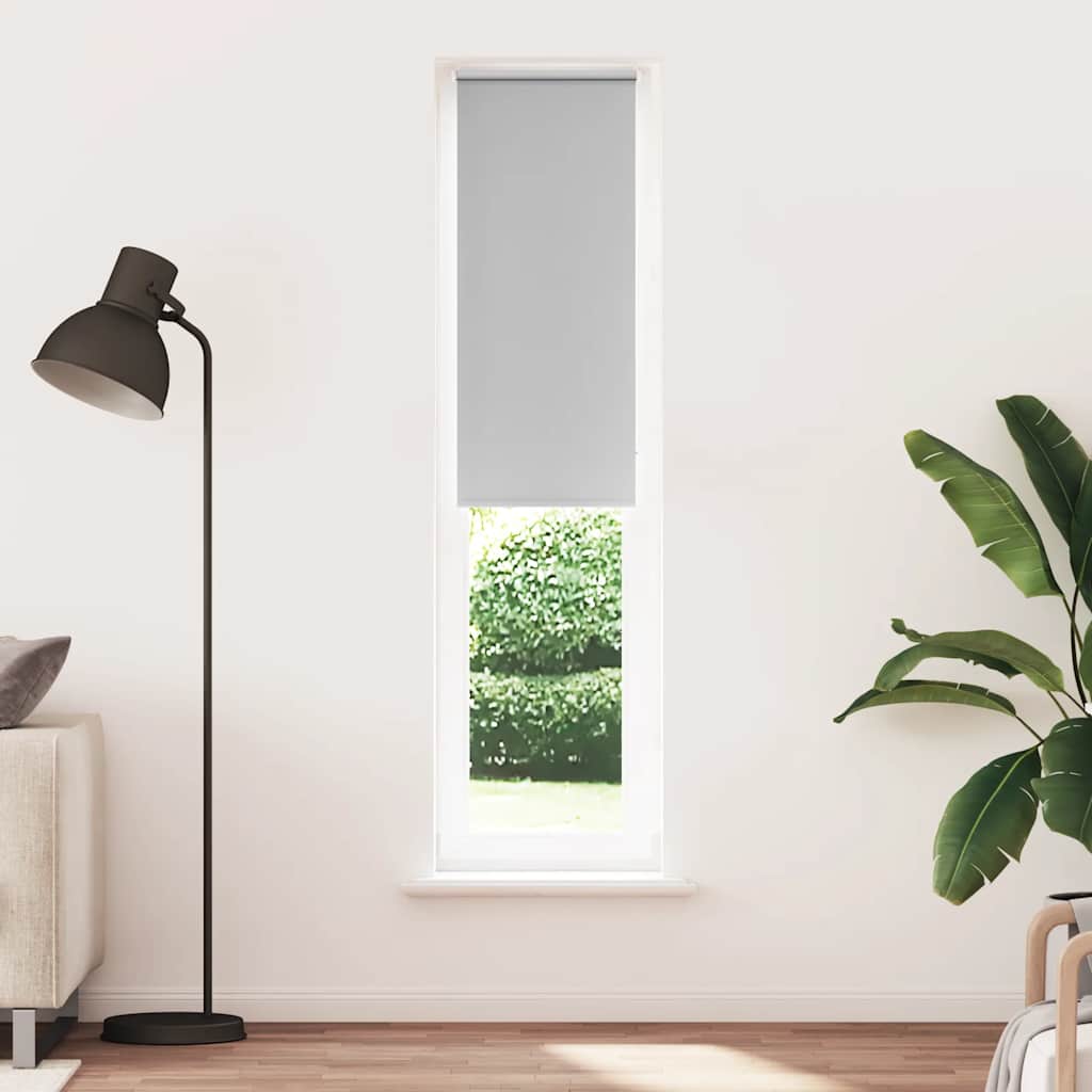 Rolo zavjesa Blackout svijetlo siva 45x210 cm Širina tkanine