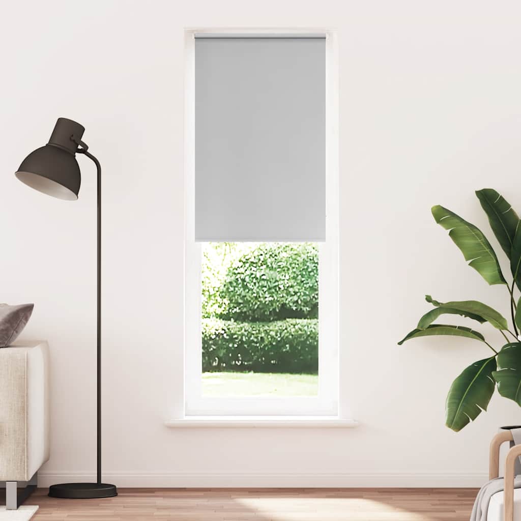 Rolo zavjesa Blackout svijetlo siva 75x210 cm Širina tkanine