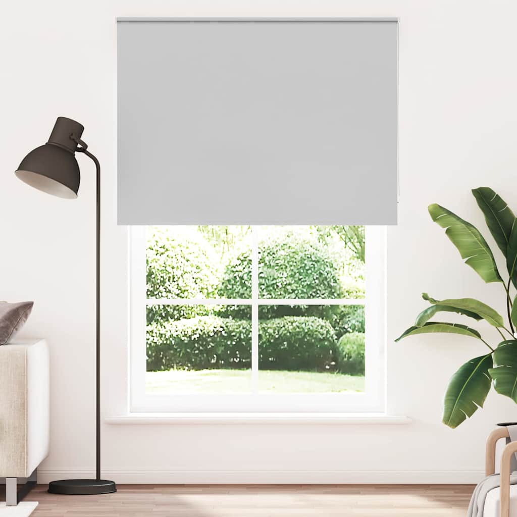 Rolo zavjesa Blackout svijetlo siva 150x210 cm Širina tkanine