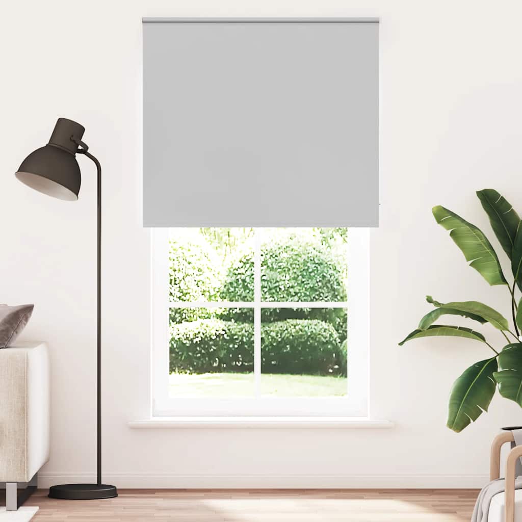 Rolo zavjesa Blackout svijetlo siva 125x230 cm Širina tkanine