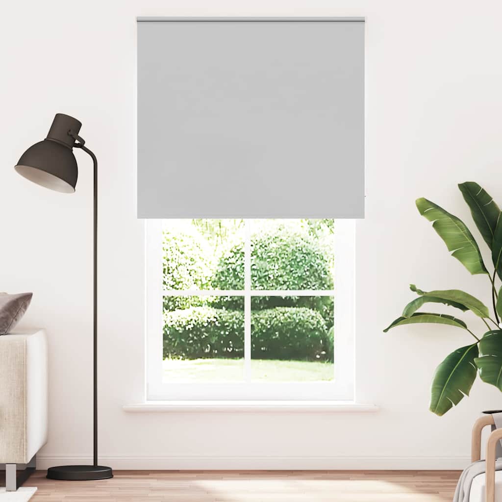 Rolo zavjesa Blackout svijetlo siva 140x230 cm Širina tkanine